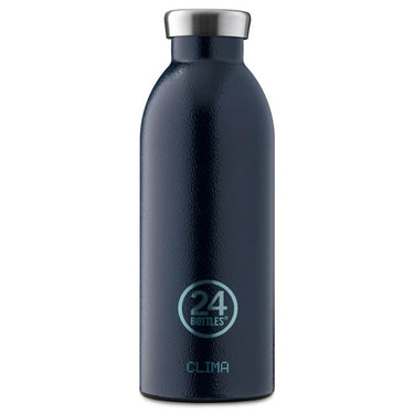 24Bottles Clima Bottle »Deep Blue« isolierte Edelstahl-Trinkflasche – Ansicht 1