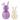 Set mit 2 Faltbaren Häschen aus Papier - "Hoppy Easter" von LEGAMI, Produktansicht 1