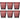 Trinkglas BURANO 6-er Set "Viola" von LEONARDO