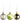 Weihnachtsbaumkugeln MAGICO 3er-Set 8 cm von LEONARDO