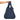 Notabag Original Tasche und Rucksack in Marineblau, Ansicht 3