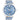 Damenuhr Timepieces Metallic Blue / Silber C1079 – OOZOO – Ansicht 1