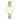 Goldfarbene Uhr mit goldfarbenem Metallgeflechtarmband C11415 – OOZOO – Ansicht 1