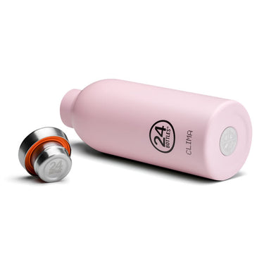 24Bottles Clima Bottle »Candy Pink« isolierte Edelstahl-Trinkflasche – Ansicht 2