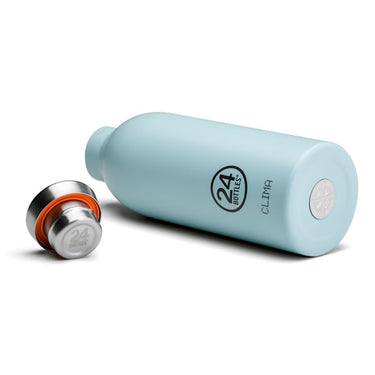 24Bottles Clima Bottle »Cloud Blue« isolierte Edelstahl-Trinkflasche – Ansicht 2