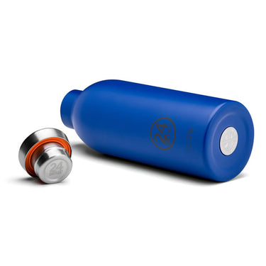 24Bottles Clima Bottle »Gold Blue« isolierte Edelstahl-Trinkflasche – Ansicht 2