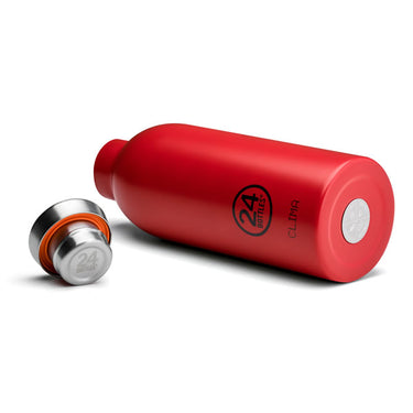 24Bottles Clima Bottle »Hot Red« isolierte Edelstahl-Trinkflasche – Ansicht 2