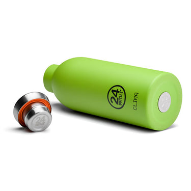 24Bottles Clima Bottle »Lime Green« isolierte Edelstahl-Trinkflasche – Ansicht 2