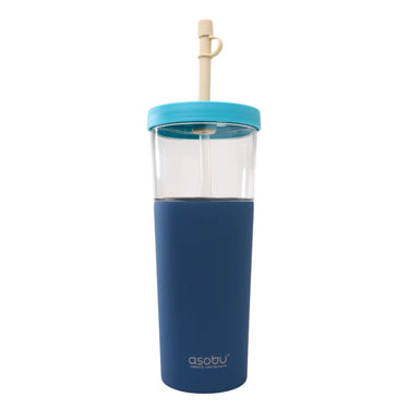 ASOBU Marina Tumbler „Pastel Blue“ 2-in-1-Trinkbecher – Produktansicht 2