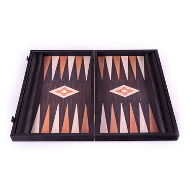 Backgammon Medium "Wenge Replica Wood" von MANOPOULOS – Produktansicht 2