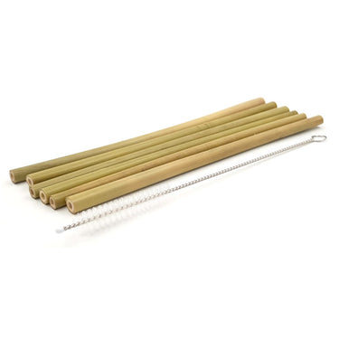 Bambus-Trinkhalme „BAM BAM“ 6er-Set von Cookut – Produktansicht 2