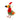 Gestrickte Dodo-Weihnachtsdekoration mit Weihnachtsmütze und Schal • Best Years Ltd