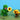 Gestrickter grüner T-Rex-Dinosaurier mit Blumen  • Best Years Ltd