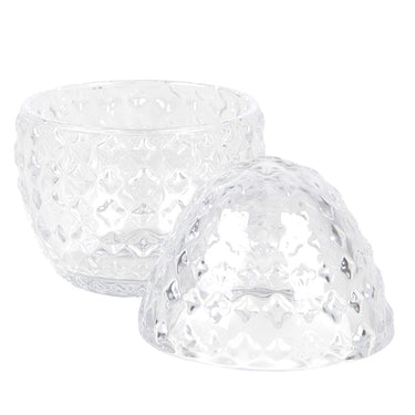 Glasgefäß in Ei-Form Ø 9 × 12 cm – Produktansicht 2