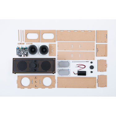 DIY Bluetooth-Radio R2 Stereo Weiß Weiß – Ansicht 2