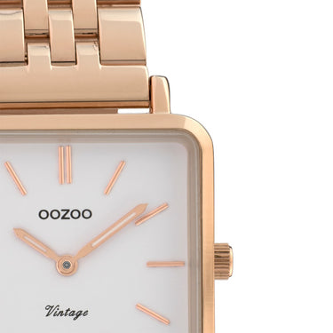 Damenuhr Vintage Rose Gold/White C9958 – OOZOO – Ansicht 2