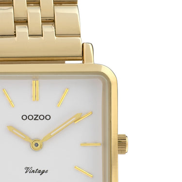 Damenuhr Vintage Gold/White C9955 – OOZOO – Ansicht 2