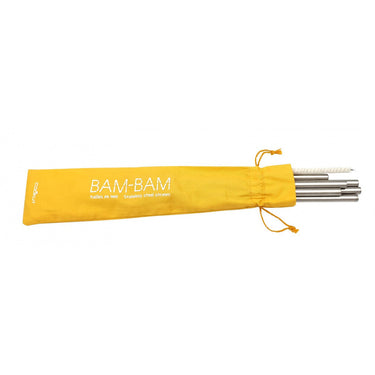 Edelstahl-Trinkhalme „BAM BAM“ 6er-Set von Cookut – Produktansicht 2