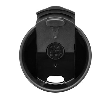 24Bottles Travel Tumbler Ersatzdeckel Schwarz
