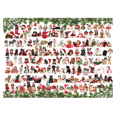 „Holiday Dogs“ Puzzle – 1.000 Teile • Eurographics Puzzle