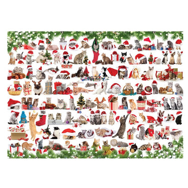 „Holiday Cats“ Puzzle – 1.000 Teile • Eurographics Puzzle