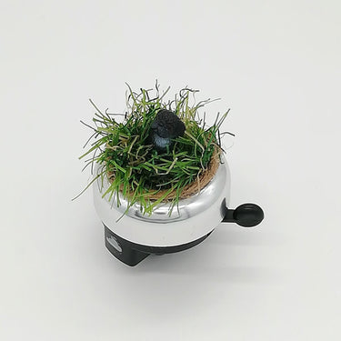 Fahrradklingel „Mops schwarz“ 6 cm von DUDERINO – Produktansicht 2