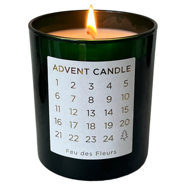 Duftkerze „Adventskerze“ 220 g von Feu des Fleurs – Produktansicht 2