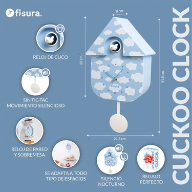 Fisura CUCKOO Clock „Wolken“ – Produktansicht 2
