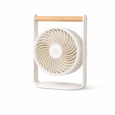 Lyra Portable Desk Fan "Lunar White" • Gingko – Produktansicht 2