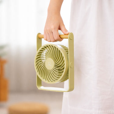 Lyra Portable Desk Fan "Olive Green" • Gingko