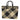 Shopper "Avenue" XL Ecru - Black • Handed By