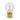 Deko-Tischlampe in Glühbirnenform - "Daisy" • LEGAMI