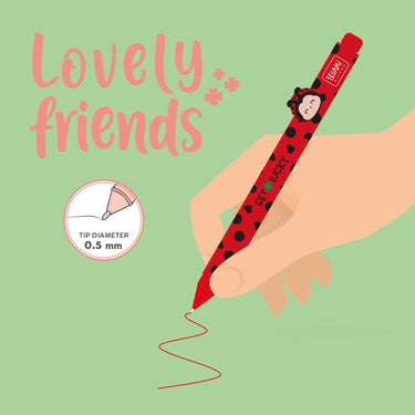 Gelstift - Lovely Friends Lovely Friends „Ladybug“ von LEGAMI, Produktansicht 2