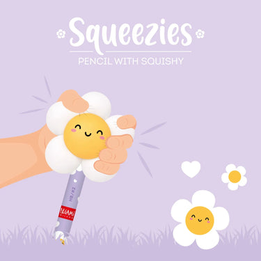 Anti-Stress-Bleistift mit Blumenaufsatz – „Squeezies – Daisy“ • LEGAMI MILANO