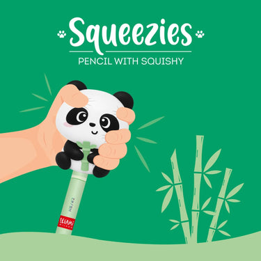 Anti-Stress-Bleistift mit Pandaaufsatz – „Squeezies – Panda“ • LEGAMI MILANO