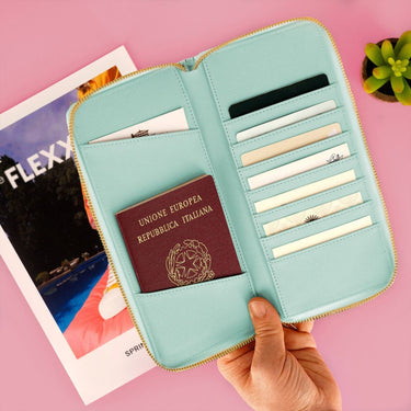 Reisedokumentenmappe "Flowers" - Travel Organiser von LEGAMI, Produktansicht 2