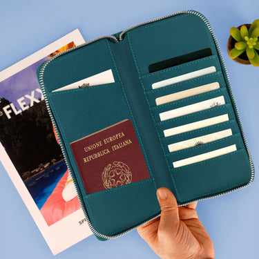 Reisedokumentenmappe "Petrol" - Travel Organiser von LEGAMI, Produktansicht 2