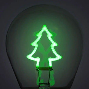 Deko-Tischlampe in Glühbirnenform - "Xmas Tree" von LEGAMI, Produktansicht 2