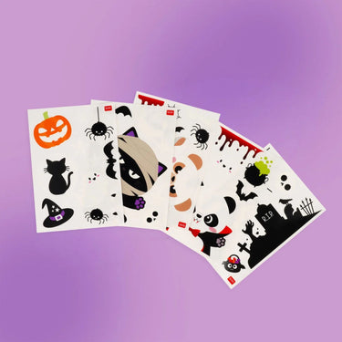 Windo-Wow – 40 elektrostatische Halloween-Fensteraufkleber • LEGAMI MILANO