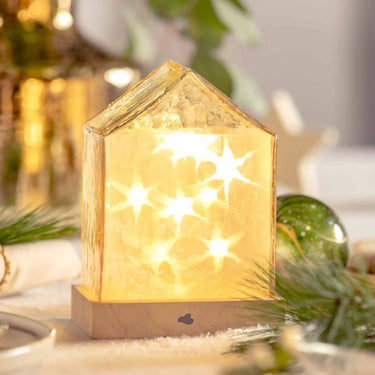 LED-Haus Amber MAGICO 18 cm von LEONARDO