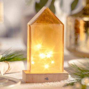 LED-Haus Amber MAGICO 20 cm von LEONARDO