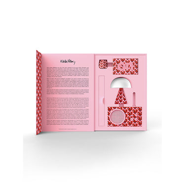 Gift Set - Lexon x Keith Haring "Heart" von LEXON – Produktansicht 2