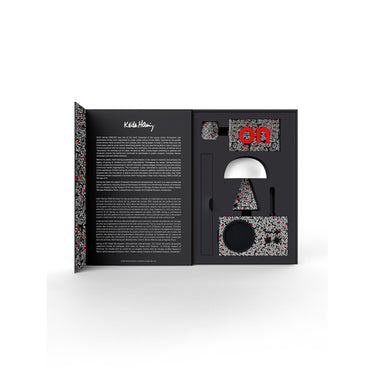 Gift Set - Lexon x Keith Haring "Love-Black" von LEXON – Produktansicht 2