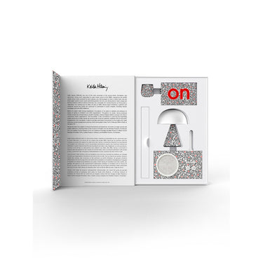 Gift Set - Lexon x Keith Haring "Love-White" von LEXON – Produktansicht 2