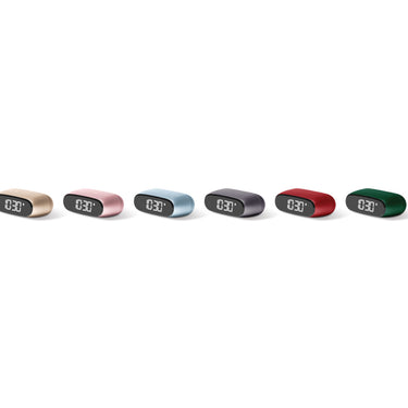 MINI ALARM CLOCK "Minut" Grey von LEXON – Produktansicht 2