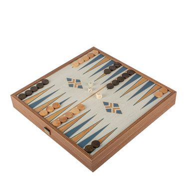 Schach & Backgammon Spiele-Kombo Large "Türkis Colour Style" von MANOPOULOS – Produktansicht 2