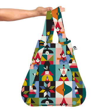 Notabag Original Tasche und Rucksack in Playground, Ansicht 2