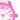 Damenuhr Timepieces Weiß / Pink C0903 • OOZOO