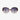 Sonnenbrille "Schwarz/Pink Tortoise" SG008-BP • OOZOO