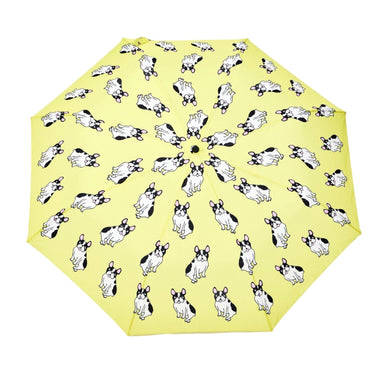 Regenschirm „Gelb - Franz. Bulldogge“ von Original Duckhead – Produktansicht 2